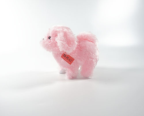 Stuffed Nice Holiday Bog Key Ring