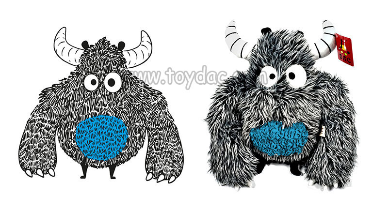 Stuffed Pumpkin Halloween Toy