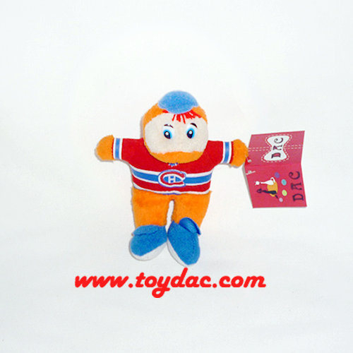 Plush Small Boy Key Ring