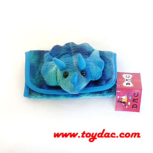Plush Animal Wallet for Dinosaur