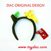 Plush Apple Mascot Party Hairpin