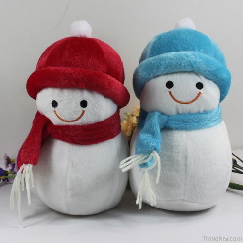 Stuffed Christmas Snowman Gift