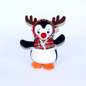 Plush Mini Penguin Christmas Toy
