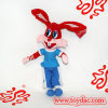 Plush Dress Rabbit Doll