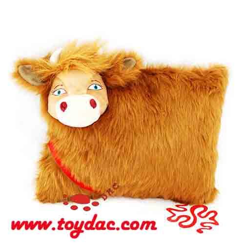 Plush Animal Cartoon Sheep Head Cushion