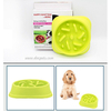 Water-Drope Shaped Maze Design Slow Feeder Pets Bowls
