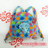 Plush Animal Tree Hollow Handbag