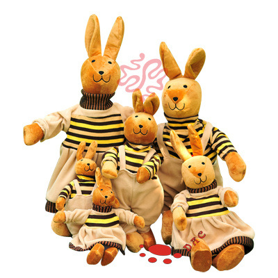 Hot Selling Rabbit Soft Plush Christmas Gift Toy (TPTT0104)
