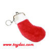 Plush Chocolate Bear Key Ring Toy