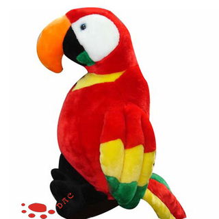Plush Brid Toy Color Parrot