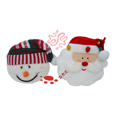 Stuffed Cut Santa Christmas Gift