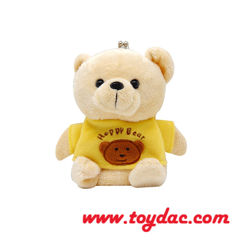 Plush Mini Lion Toy Key Ring