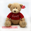 Plush Red T-Shirt Bear Toy