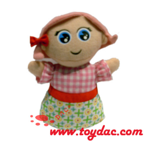 Stuffed Little Girl Plush Cartoon Cloth Doll