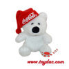 Red Soft Animal Christmas Stocking