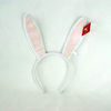 Plush Animal Rabbit Ears Headband for Easter Parties