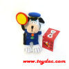Stuffed PU Dog Toy with Doctor Hat