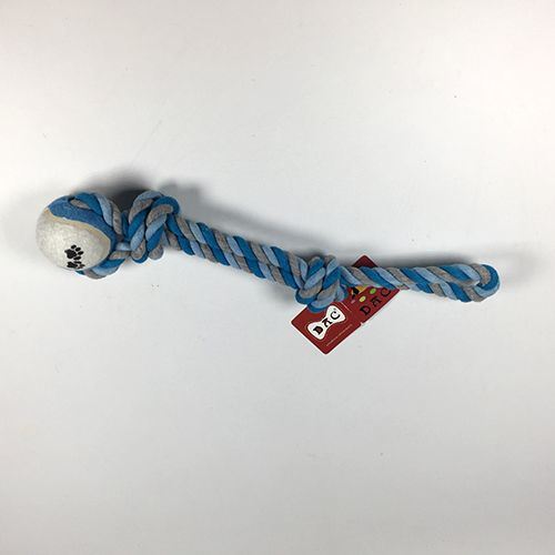 Puppy Dog Pet Toy Natural Cotton Rag Knot Rope