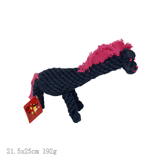 Pet Champion Medium 10 Inch Cotton Dog Rope Toy Savage Horse