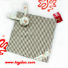Natural Organic Cotton Panda Baby Towel
