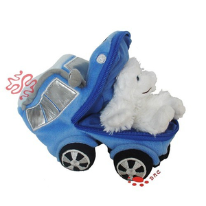 Plush Teddy Bear Car