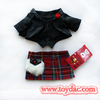 Plush Bear Toy`S Black Skirt