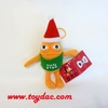 Plush Animal Felt Key Ring Bag