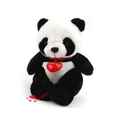 Plush Valentine Panda Toy