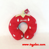Plush Brand License Fruit Neck Pillow