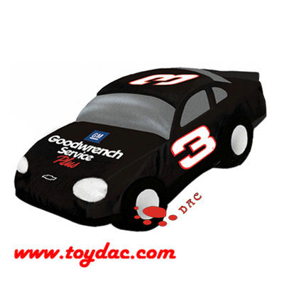 Plush Lifelike Race Car Toy