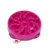 Flower Shape Maze Design Slow Feeder Pets Bowls