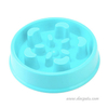 Slanted Non-Slide Slow Feed Dog Bowl