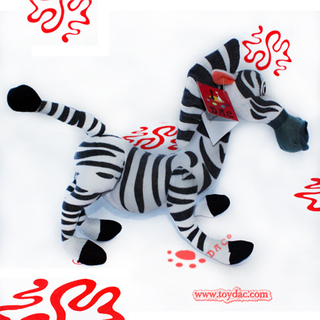 Plush Zebra and Plush Horse Toy