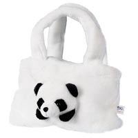 Stuffed T-Shirt Panda with Bow