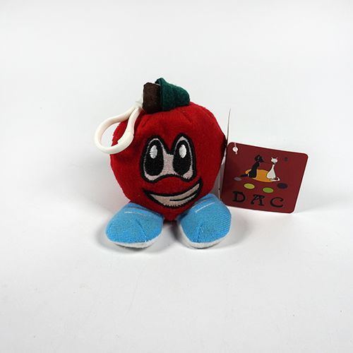 Plush Stuffed Fruit Grape Key Ring
