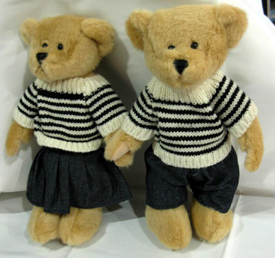 Promotion Plush Couple Bear Toy