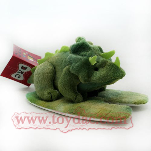 Plush Carton Dinosaur with Cap