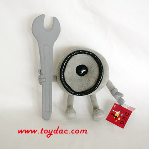 Plush Speaker Mascot Doll