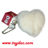 High Heart Rabbit Hair Key Ring