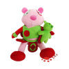Stuffed PU Dog Toy with Doctor Hat