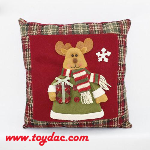 Stuffed Snowman Christmas Cushions