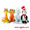Plush Cartoon Football Cat Toy