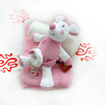 Plush Baby Mouse and Blanket Suits