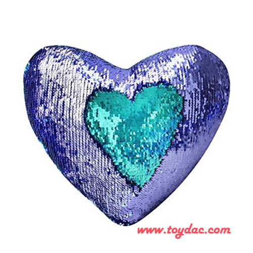 Reversible Sequins Mermaid Cushion