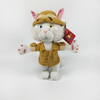 Plush Brand Cartoon Cat with Jack