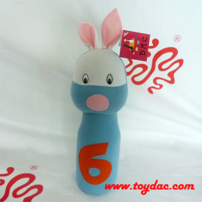 Plush Soft Donkey Baby Rattle Toy