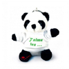 Plush Angel Panda Hairpin