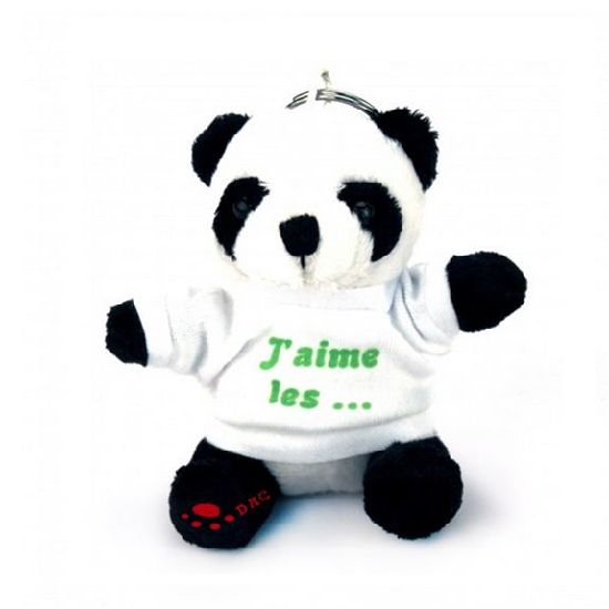 Plush Angel Panda Hairpin