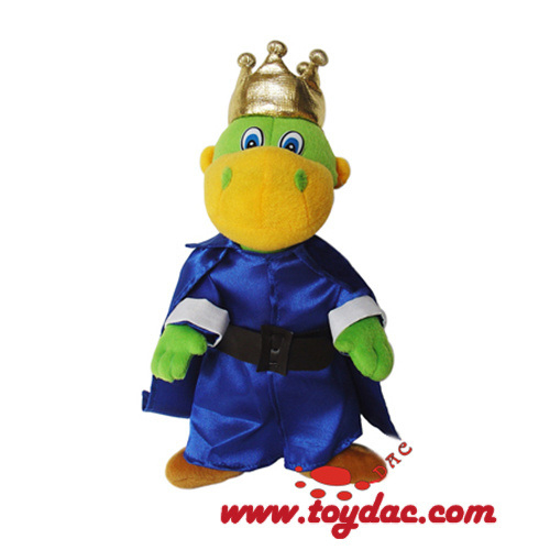 Plush Carton Dinosaur with Cap