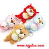 Plush Christmas Key Ring Toy Mouse